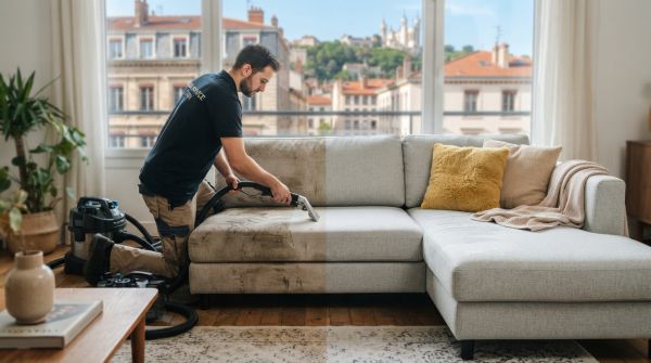 Transformez votre canapé à Lyon avec nos techniques de nettoyage experts